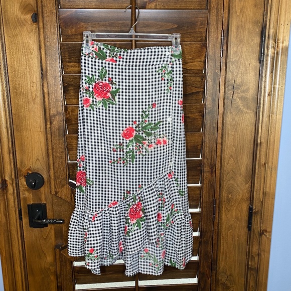 Floral Ruffle Skirt - Picture 1 of 1